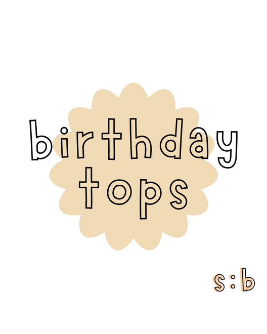 birthday tops