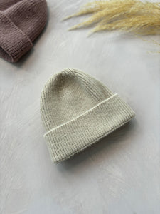 almond beanie hat