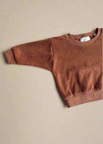 clay terry sweatshirt (6-12 months)