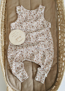 leopard romper (12-18 months)